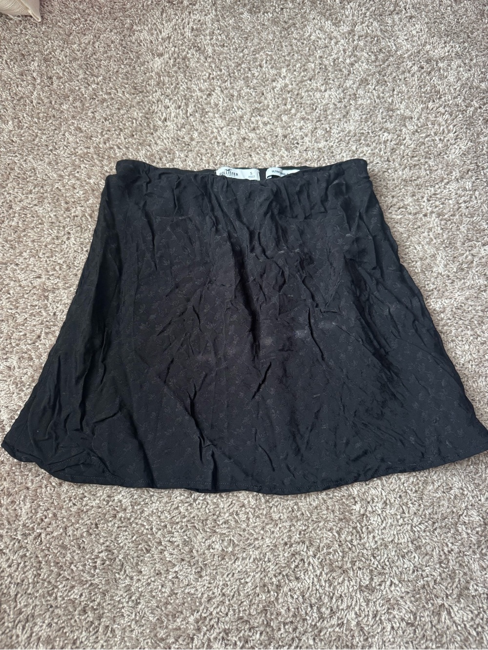 Hollister Black A-Line Women's Skirt